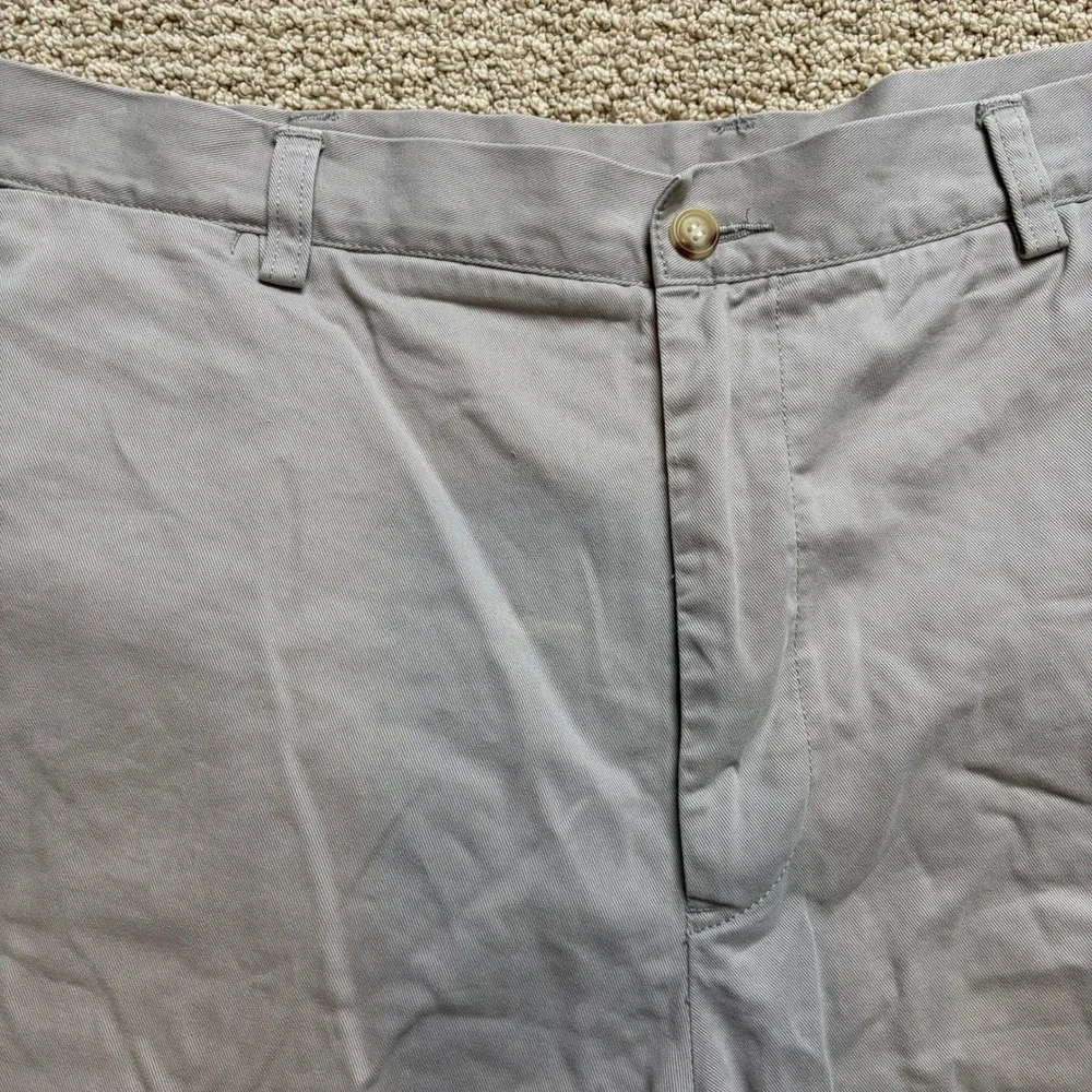 Polo Ralph Lauren Mens Chino Shorts Size‎ 42 Gray 100% Cotton Flat Front Classic